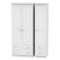 Cottage Tall 3 Door 4 Drawers Wardrobe